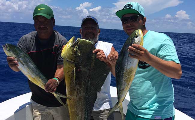 Greenling Roofing Team during their annual fishing trip | Naples Roofing Contractors